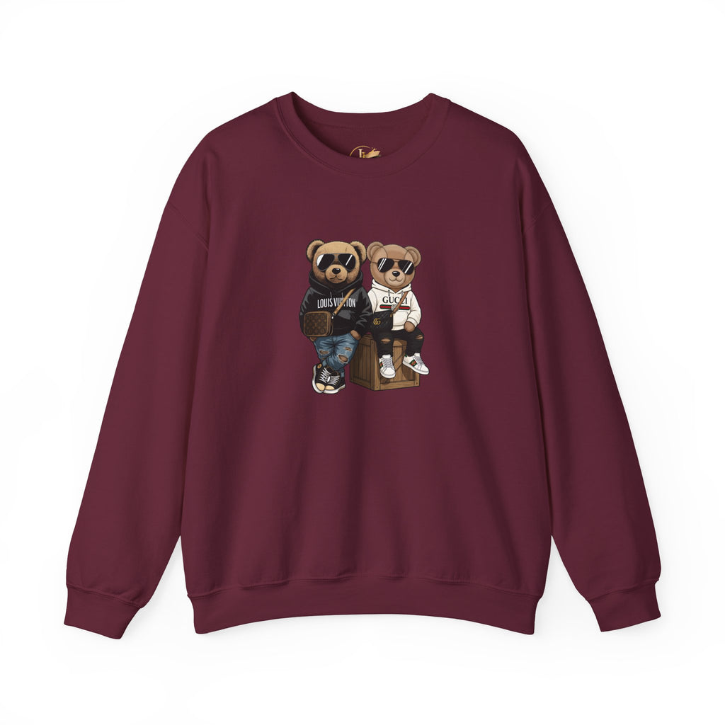 Designer Teddy Bears Unisex Heavy Blend™ Crewneck Sweatshirt