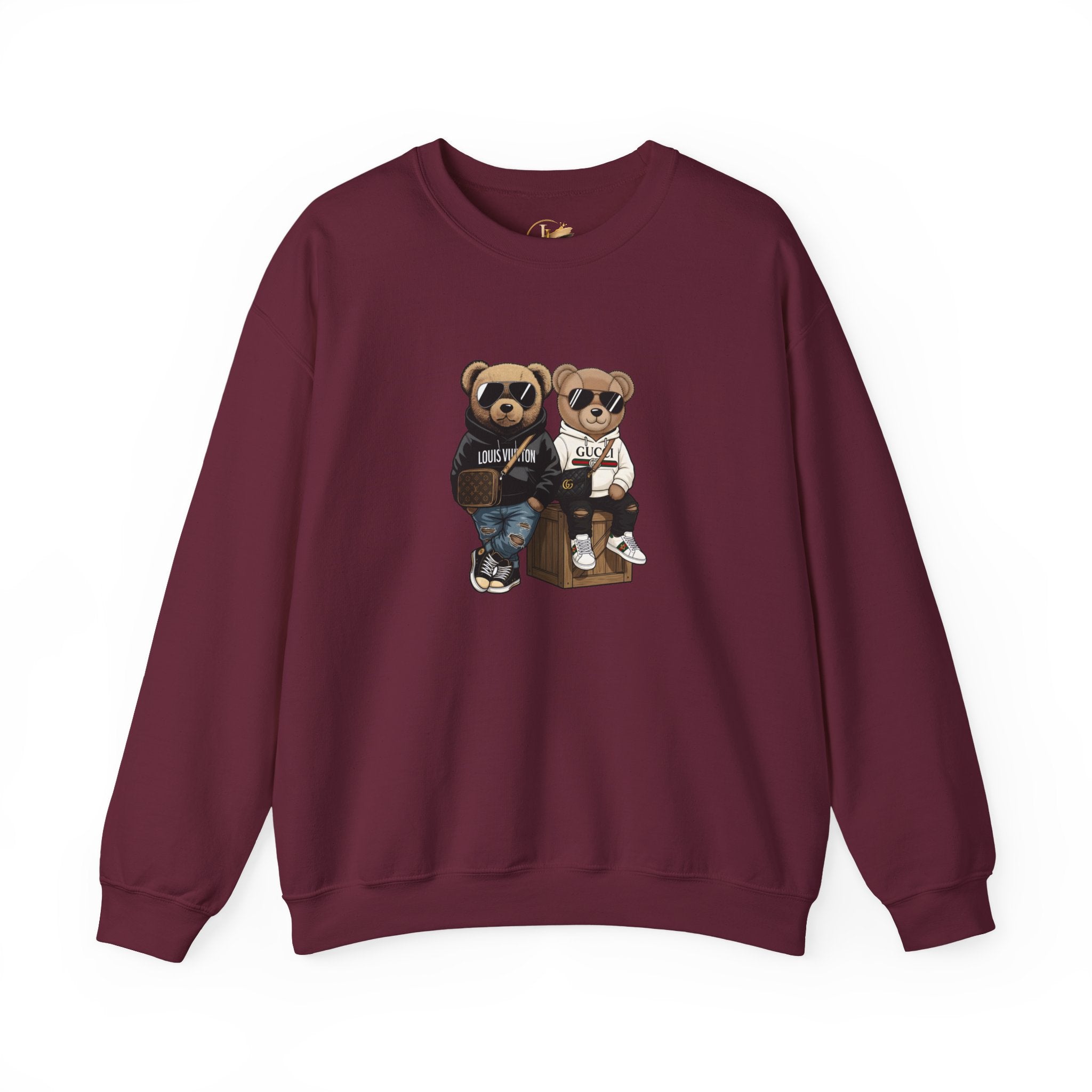 Designer Teddy Bears Unisex Heavy Blend™ Crewneck Sweatshirt