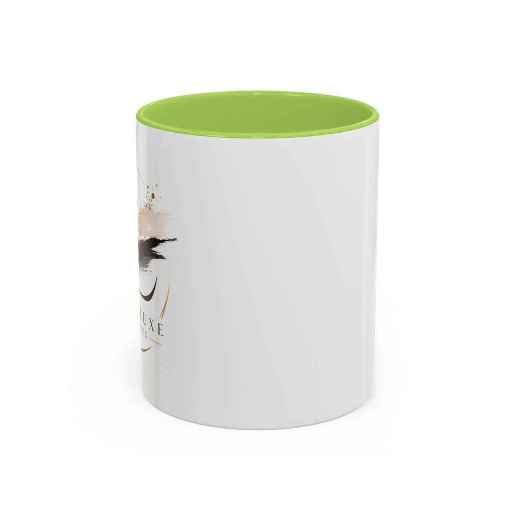 Custom Accent Coffee Mug — Ceramic Mug (11/15oz)
