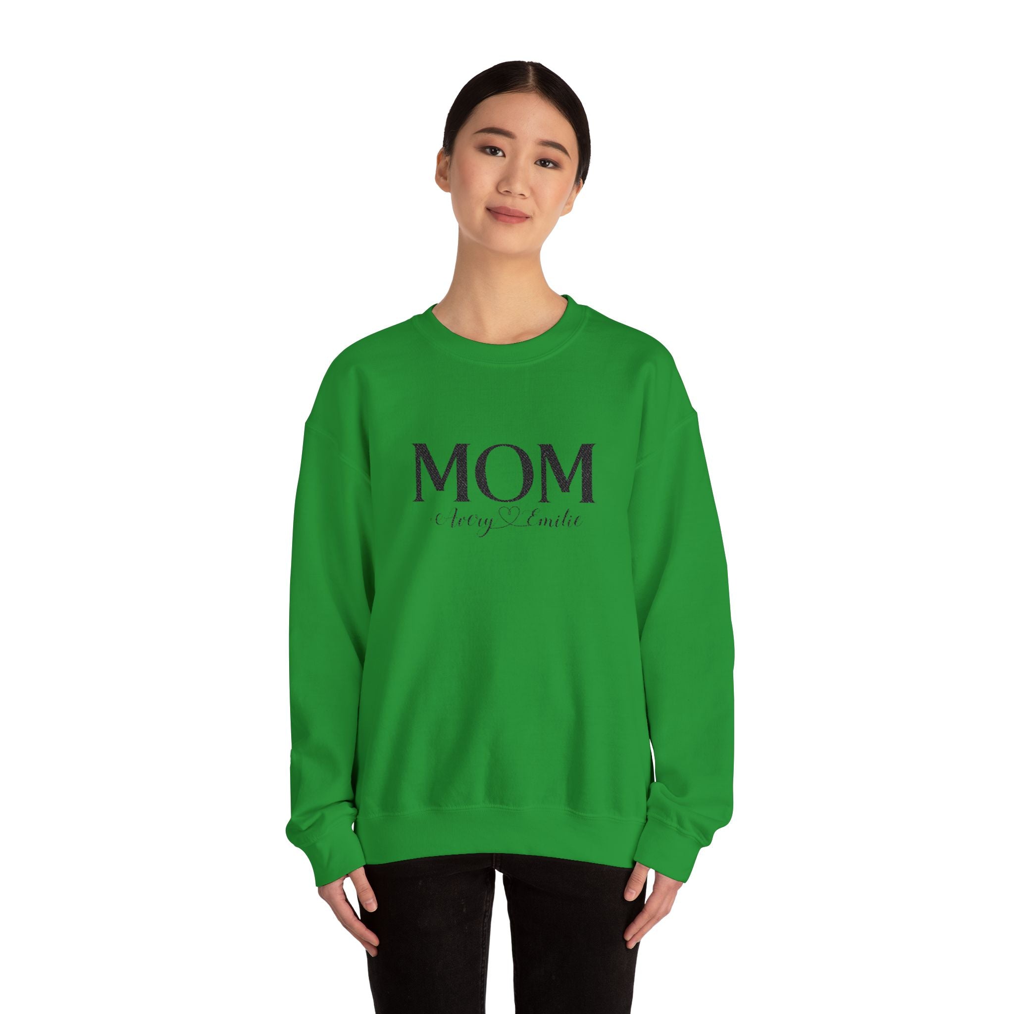 Custom Mom with Kids Names Sweatshirt