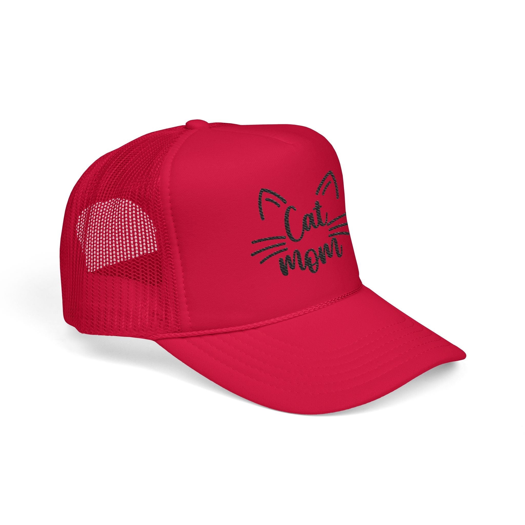 Cat Mom Foam Trucker Hat