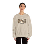 Dog Mama Leopard Print Crewneck Sweatshirt