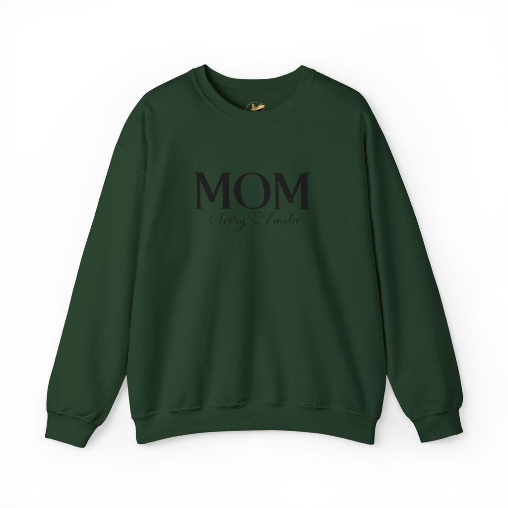 Custom Mom with Kids Names Sweatshirt