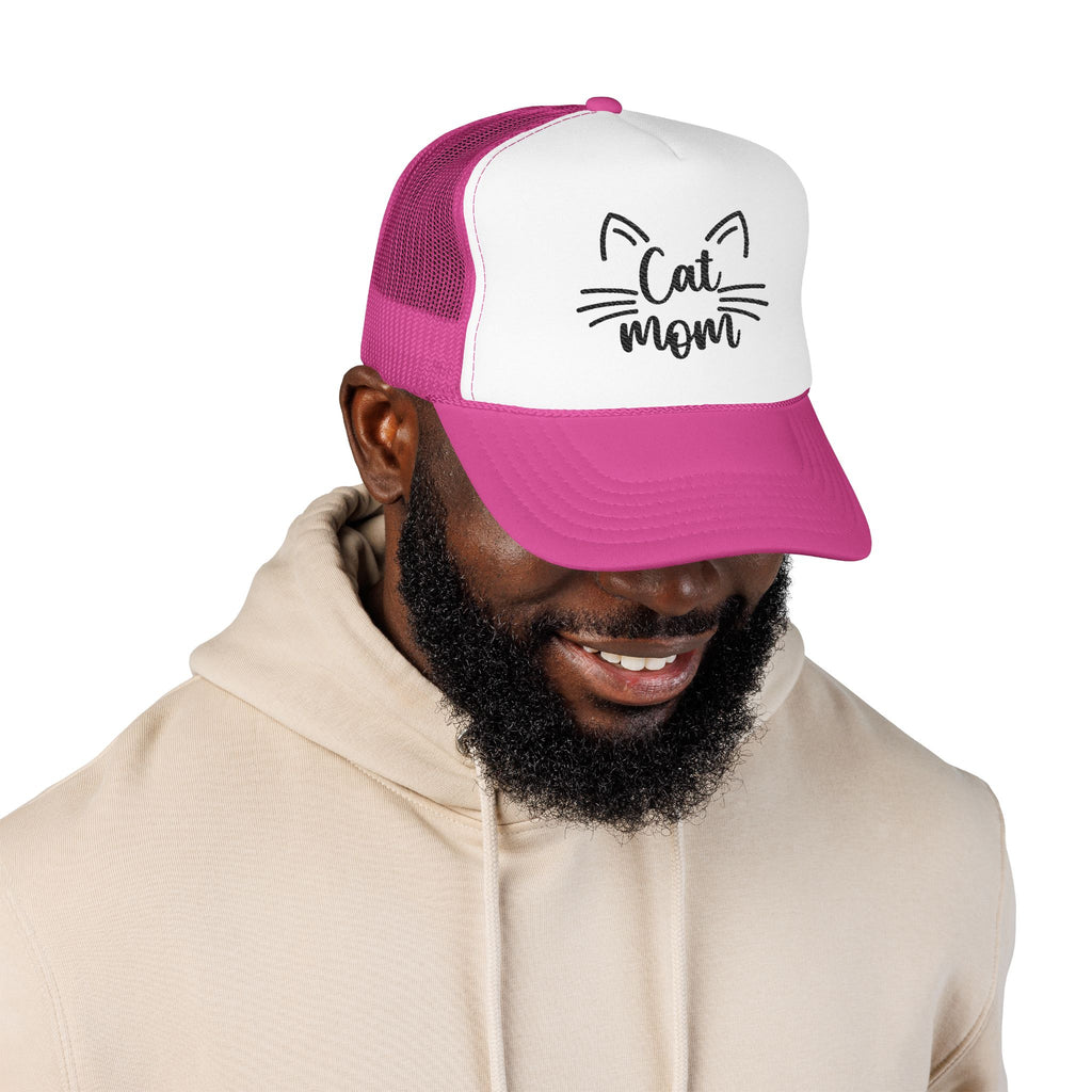 Cat Mom Foam Trucker Hat