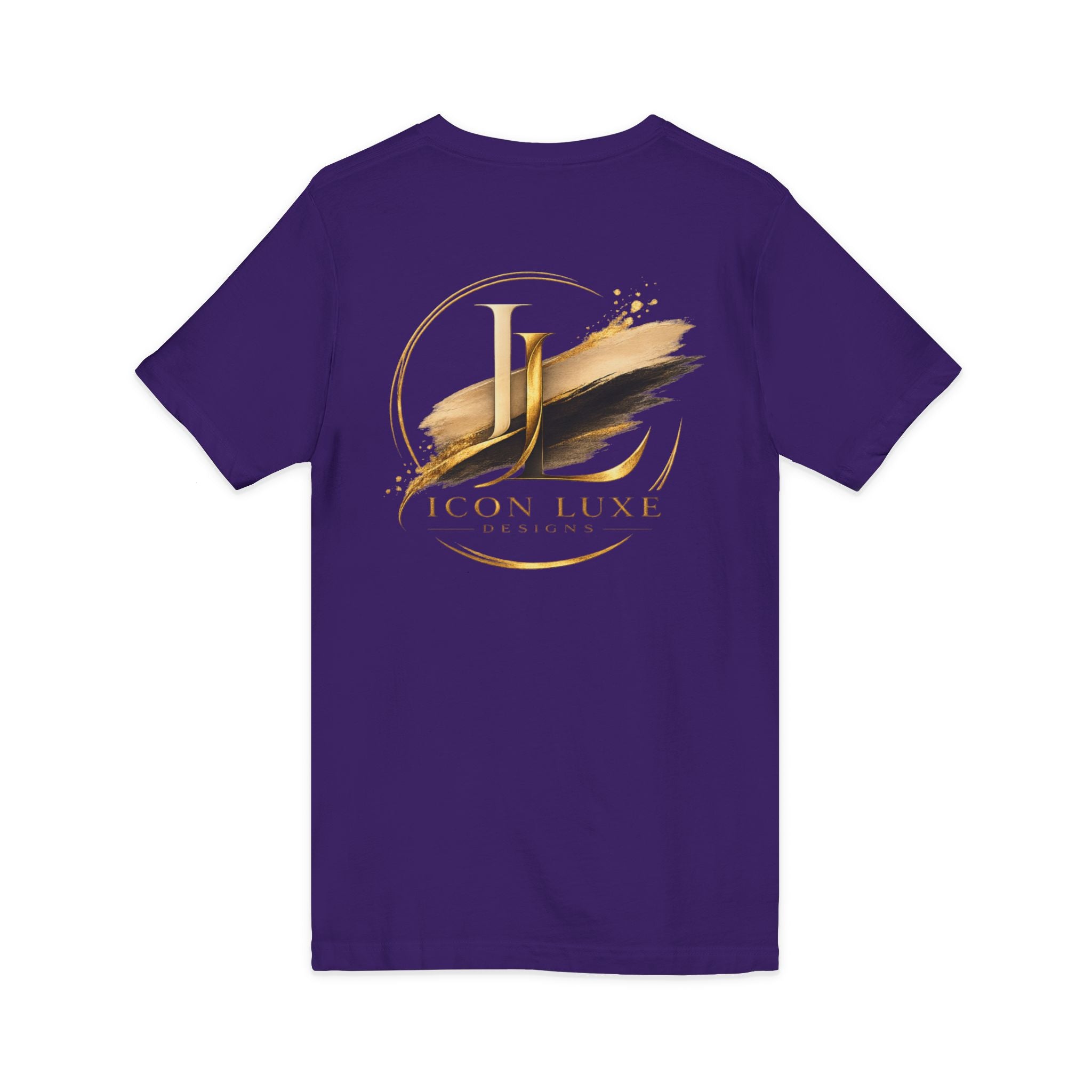Custom Pocket V‑Neck Tee — Bella + Canvas