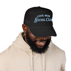 Cool Mom Social Club Trucker Hat — Embroidered Foam Mesh Cap for Stylish Moms