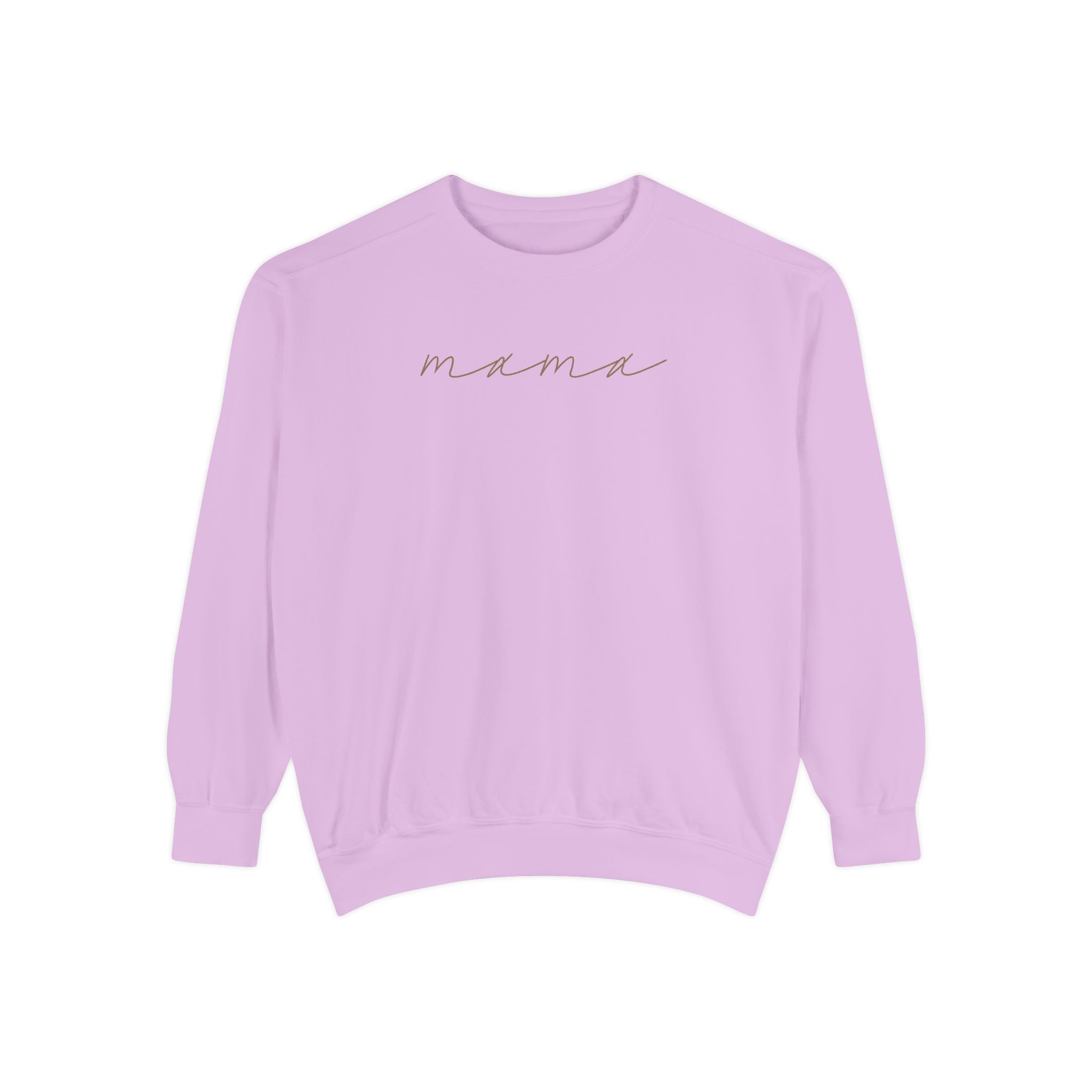 Mama Script Sweatshirt — Cozy Crewneck for New Moms & Gifts