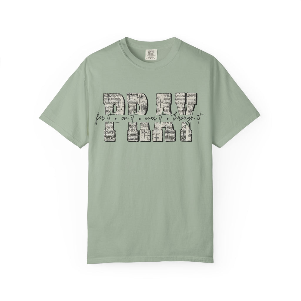 Pray T-Shirt — Vintage Block Letter Tee