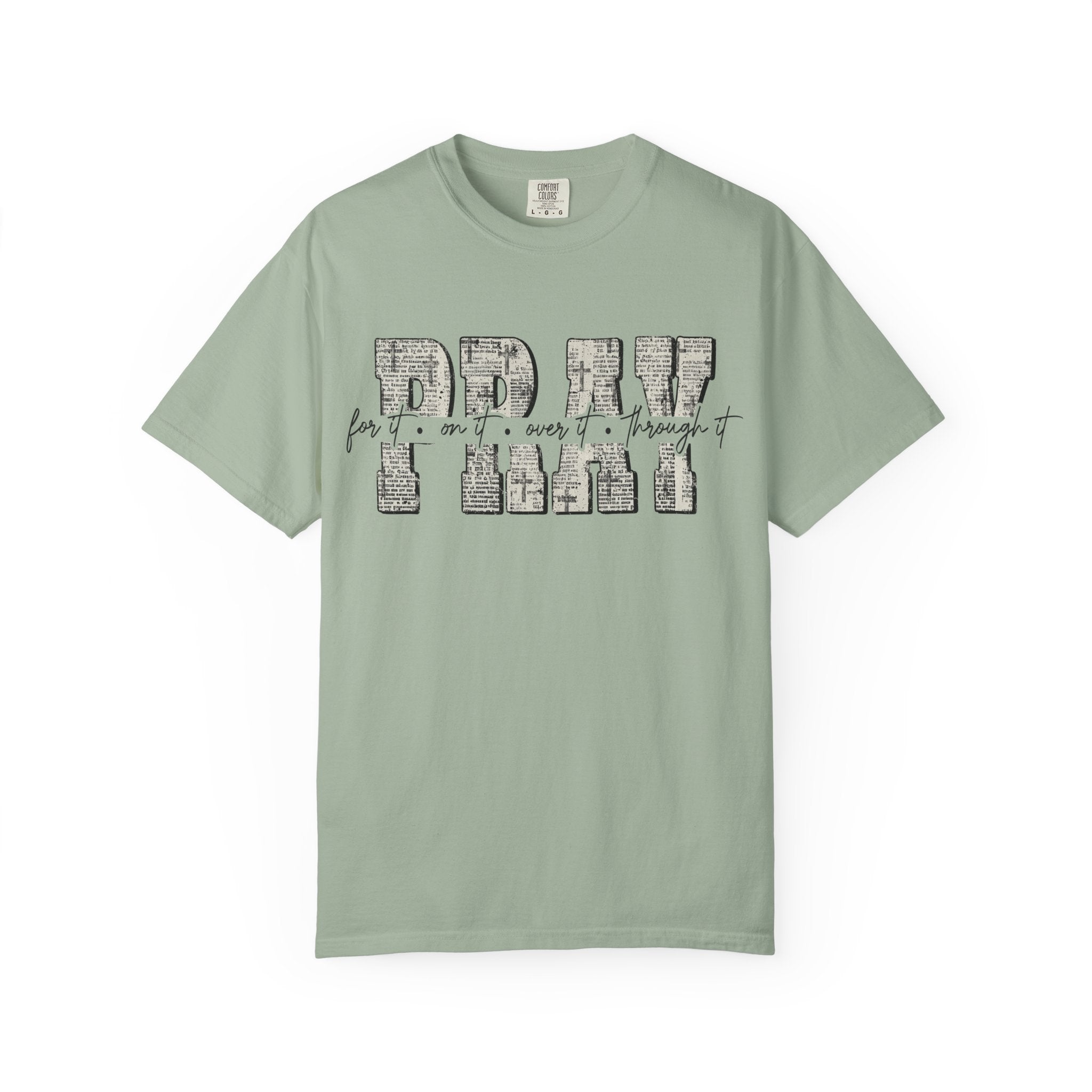 Pray T-Shirt — Vintage Block Letter Tee