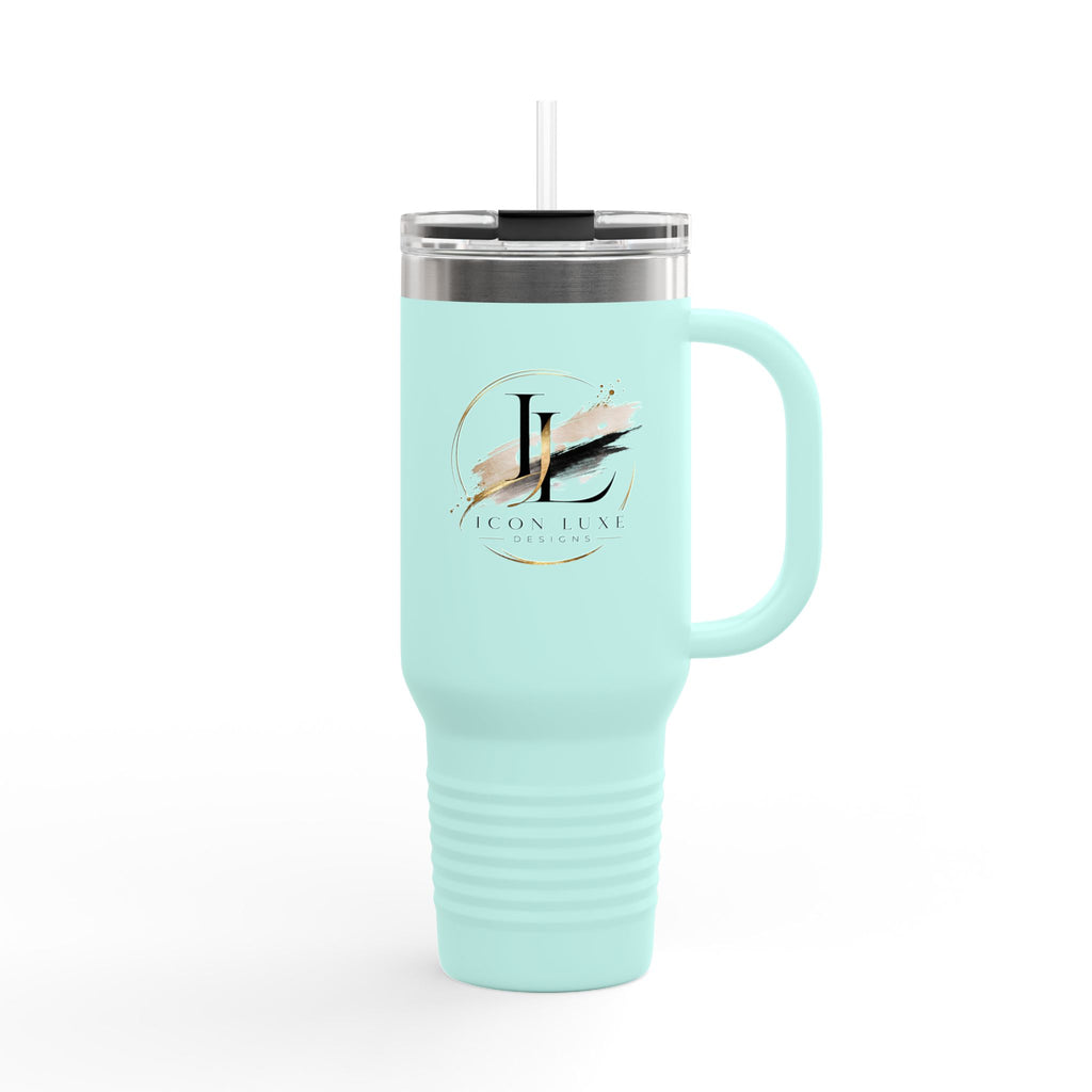 Custom 40oz Insulated Travel Mug with Handle