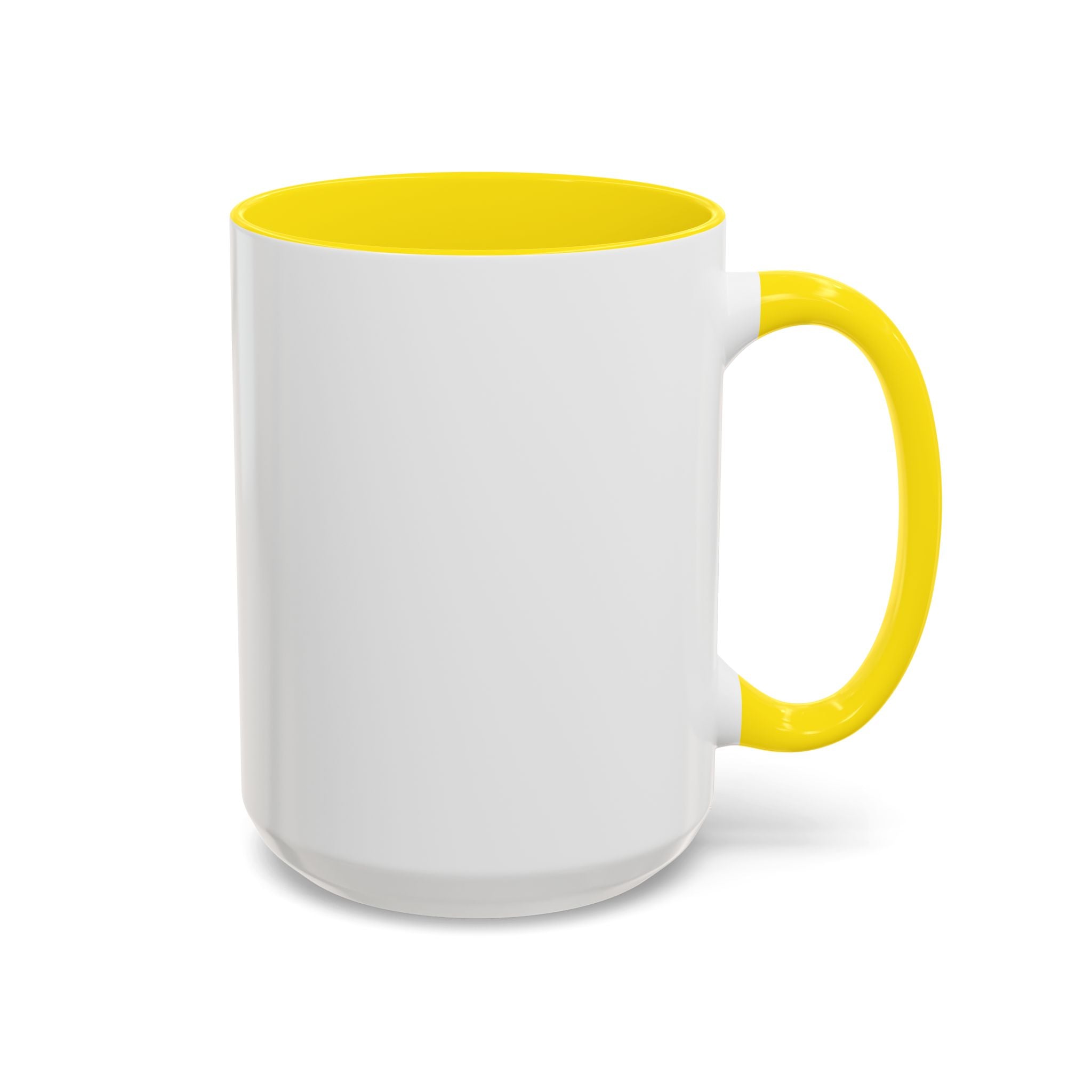 Custom Accent Coffee Mug — Ceramic Mug (11/15oz)