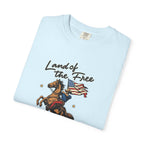 America Land of the Free Graphic T-Shirt — Patriotic