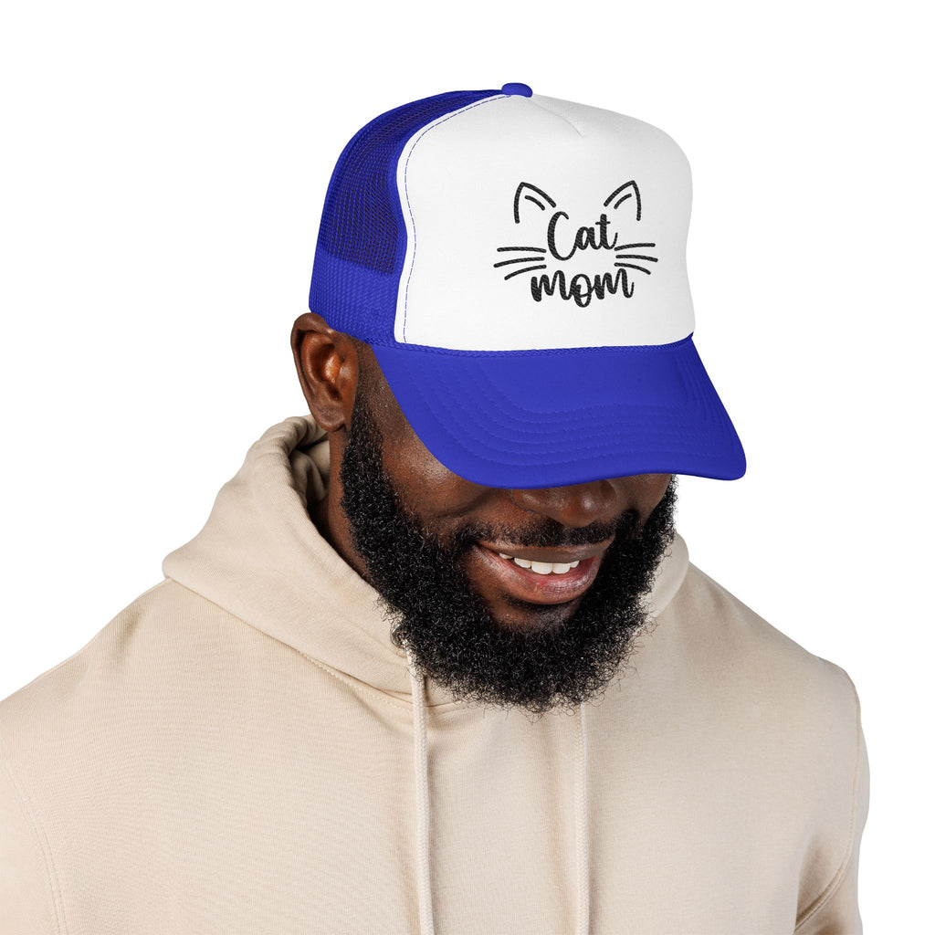 Cat Mom Foam Trucker Hat