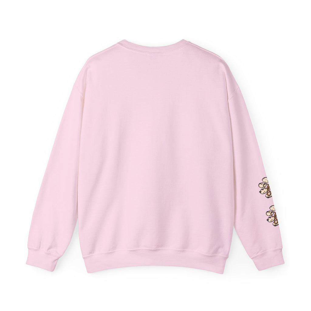 Dog Mama Leopard Print Crewneck Sweatshirt