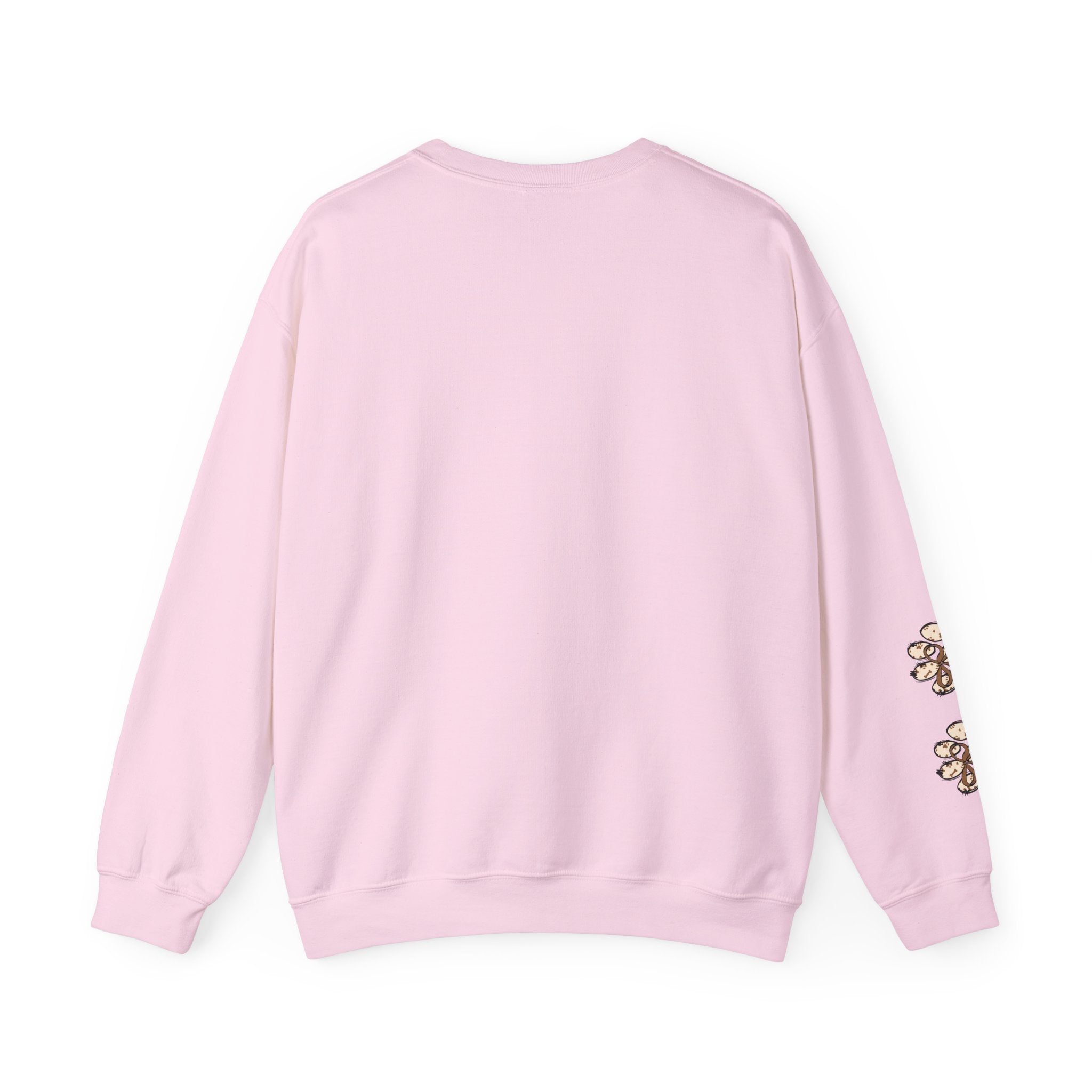 Dog Mama Leopard Print Crewneck Sweatshirt