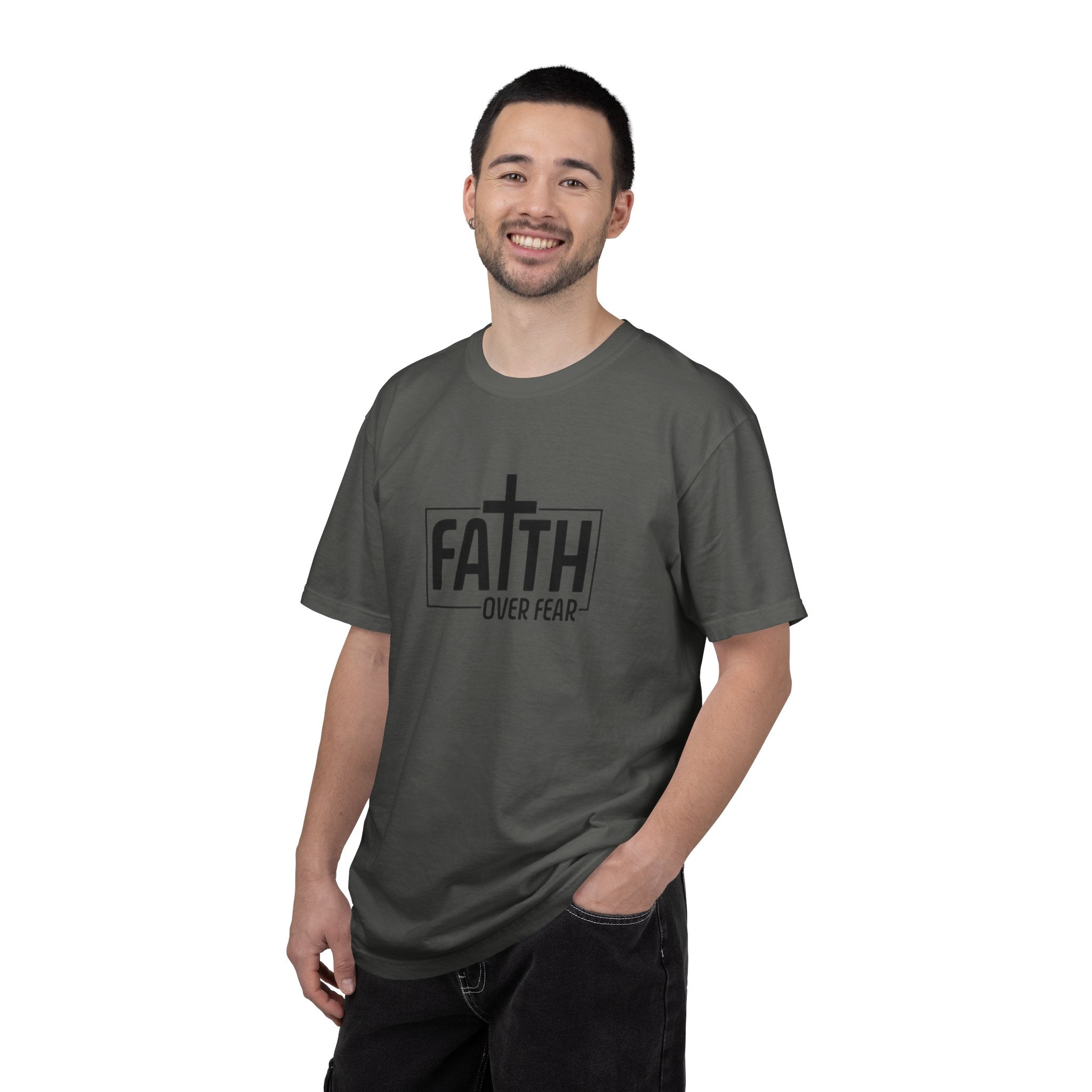 Faith Over Fear Tee - Comfort Colors