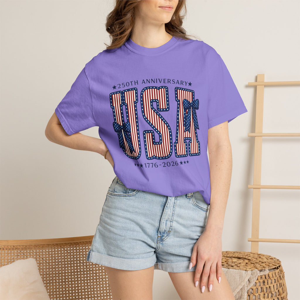 USA 250th Anniversary T-Shirt — 1776–2026 Patriotic Independence Day Tee