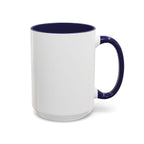 Custom Accent Coffee Mug — Ceramic Mug (11/15oz)