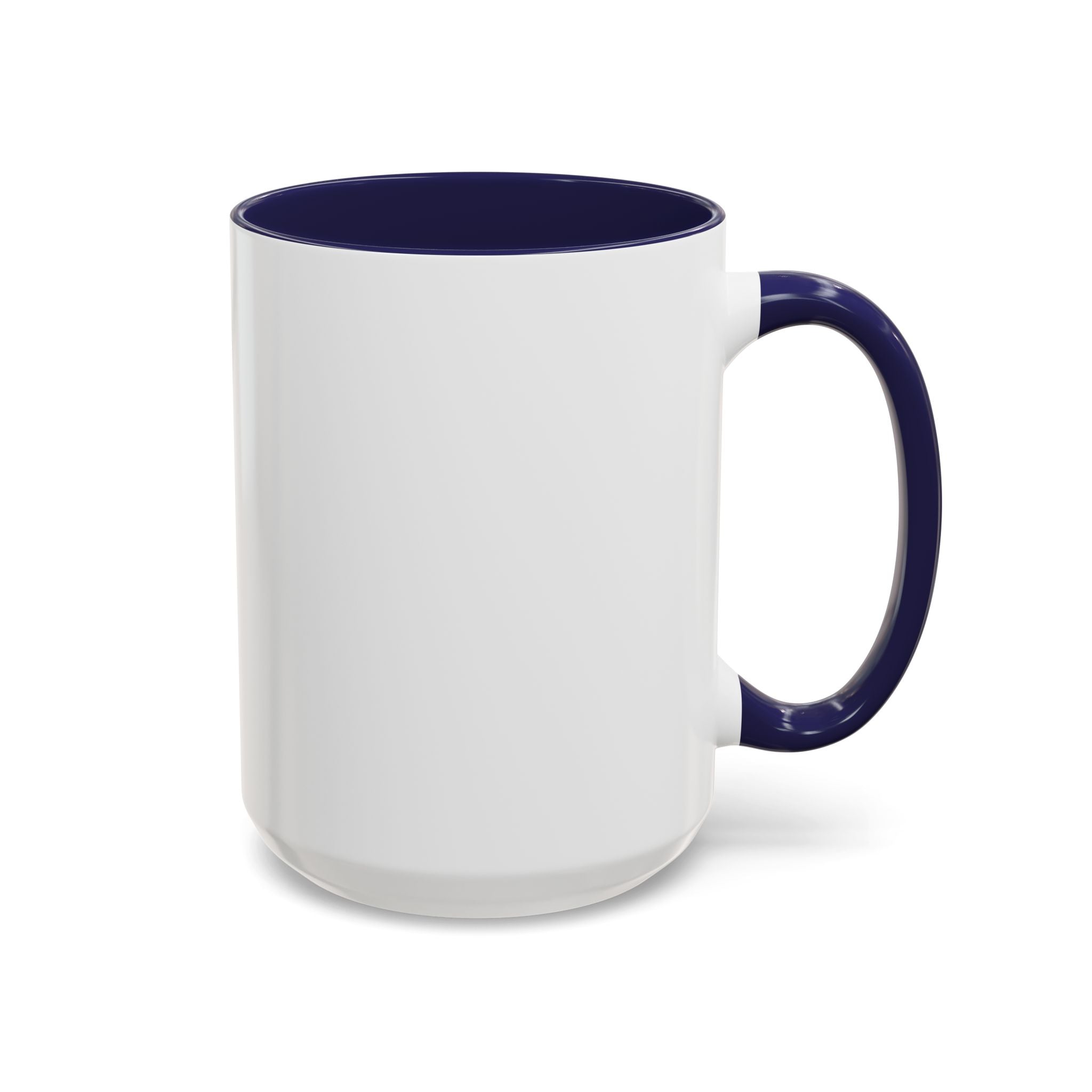 Custom Accent Coffee Mug — Ceramic Mug (11/15oz)