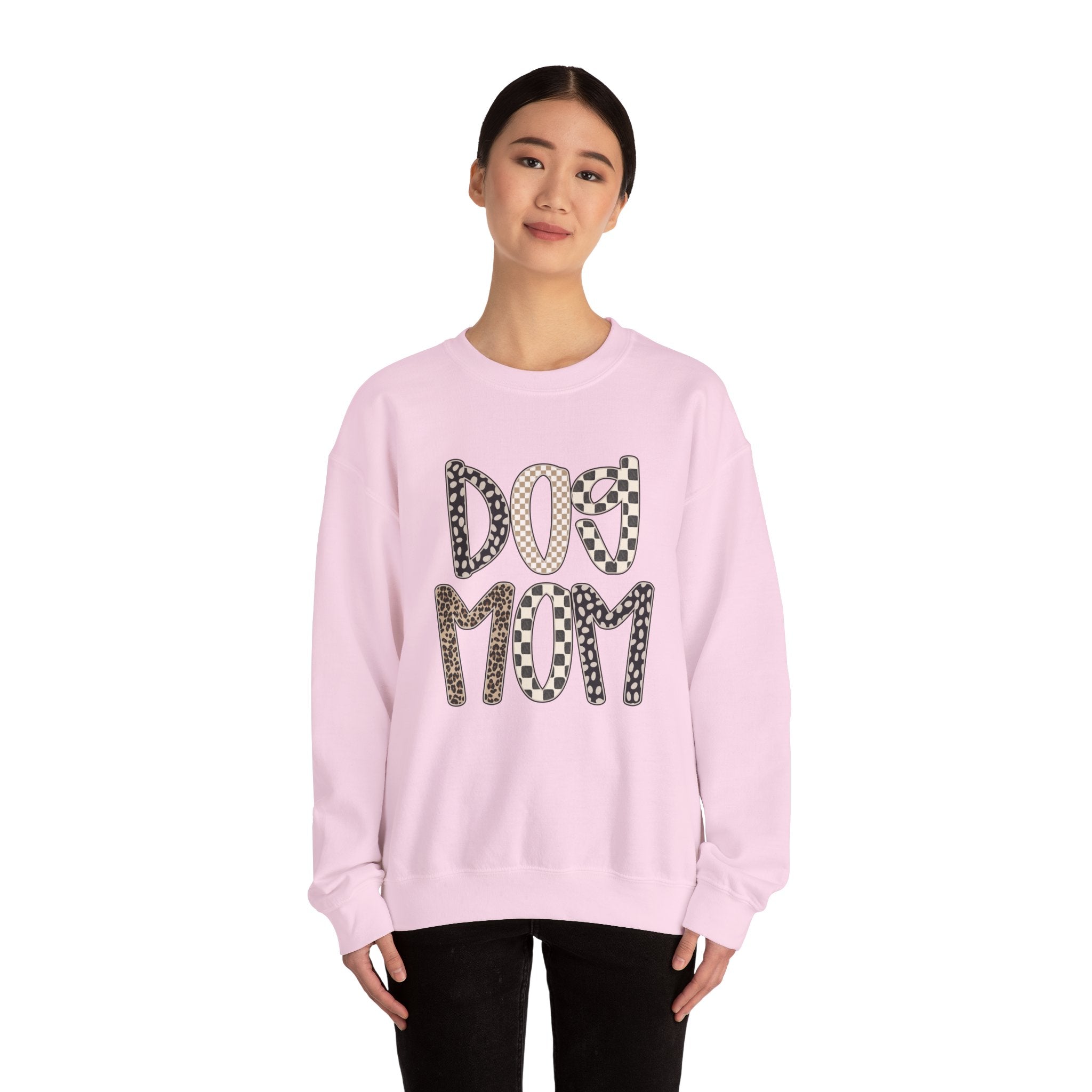 Dog Mom Crewneck Sweatshirt