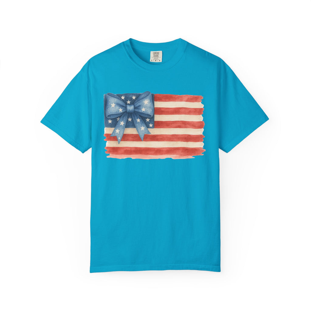 American Flag Graphic Tee