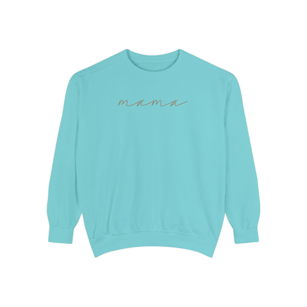 Mama Script Sweatshirt — Cozy Crewneck for New Moms & Gifts