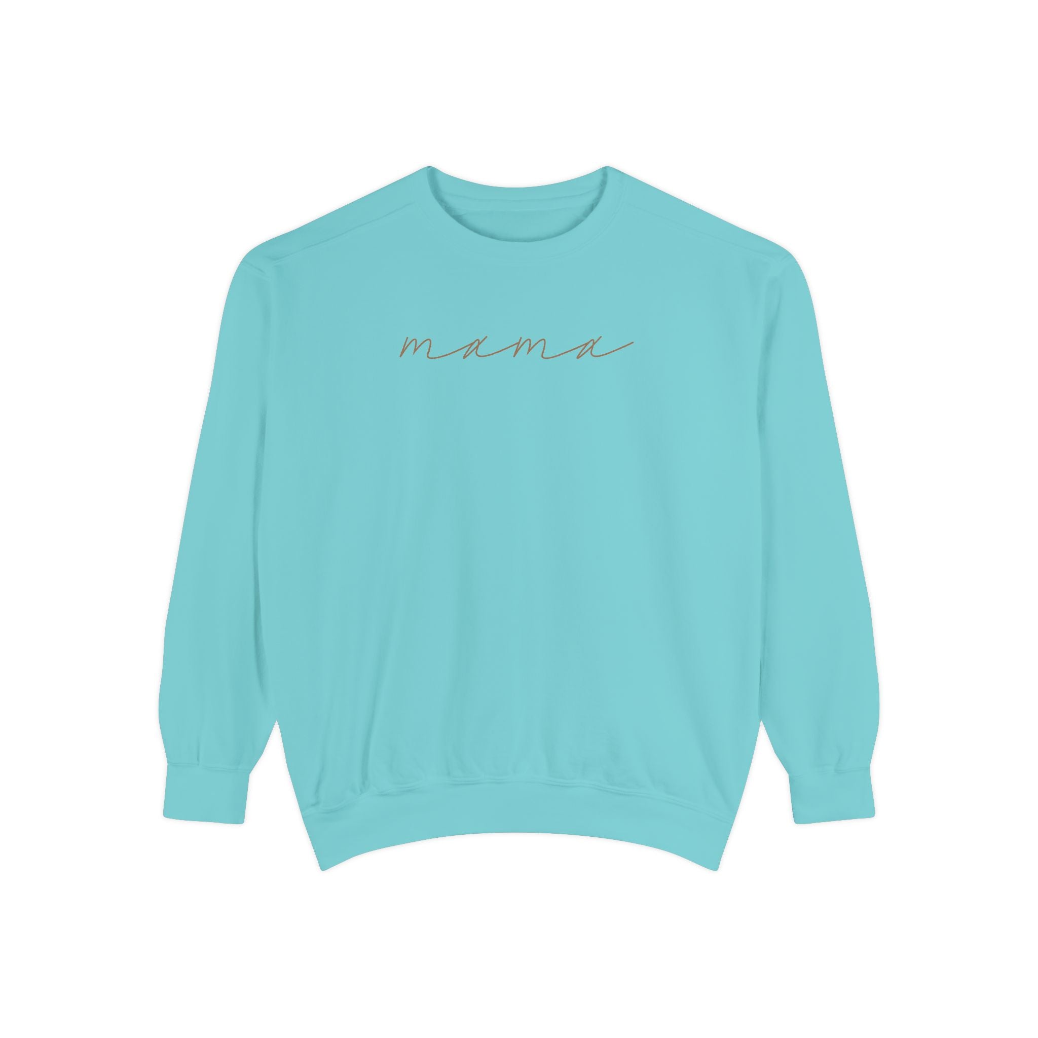 Mama Script Sweatshirt — Cozy Crewneck for New Moms & Gifts