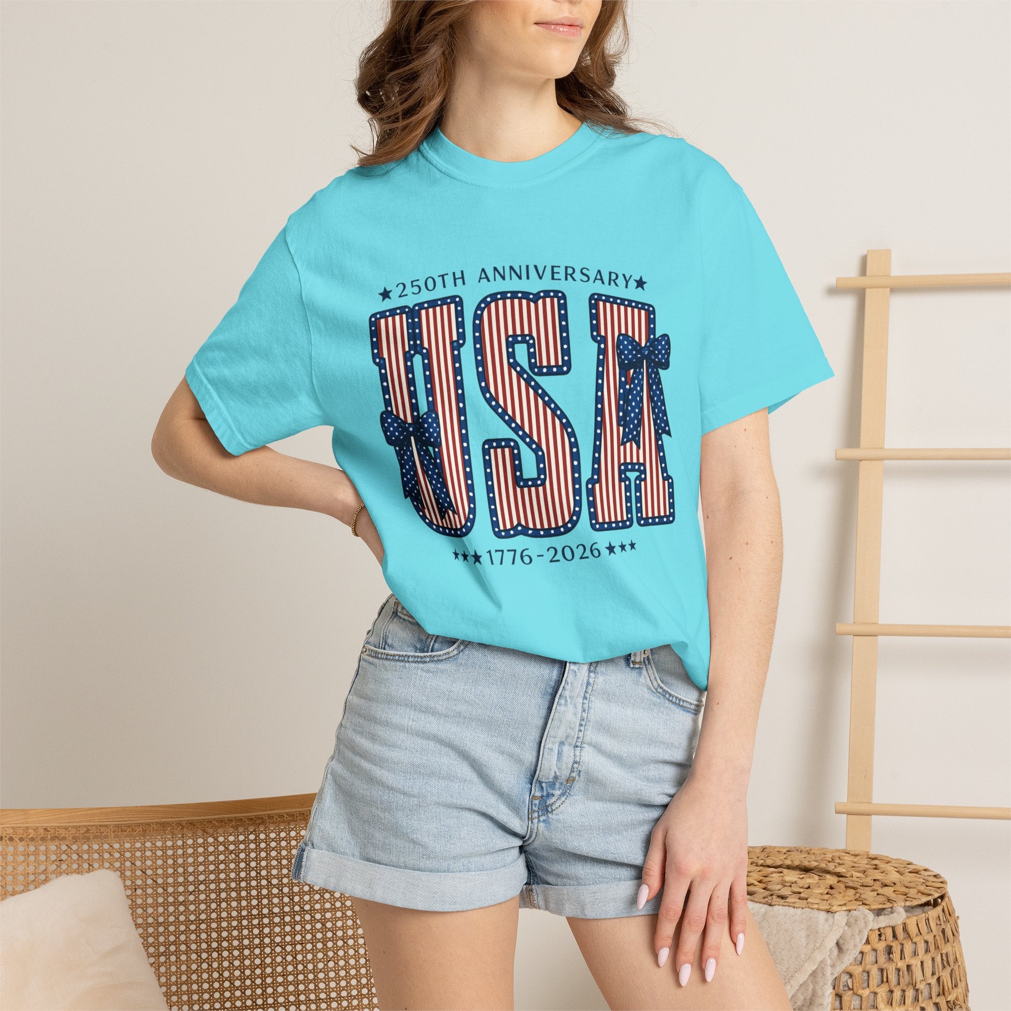 USA 250th Anniversary T-Shirt — 1776–2026 Patriotic Independence Day Tee