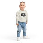 Toddler Sweatshirt - 'Mini' Bow Graphic Pullover