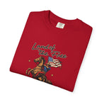 America Land of the Free Graphic T-Shirt — Patriotic