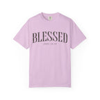 Blessed Christian T-Shirt — 'BLESSED' with John 20:25 Scripture Tee