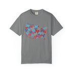 USA Map T-Shirt —  Patriotic Tee