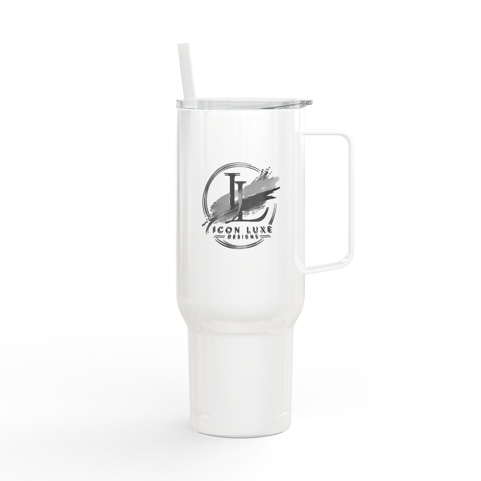 Custom 40oz Engraved Insulated Tumbler with Lid