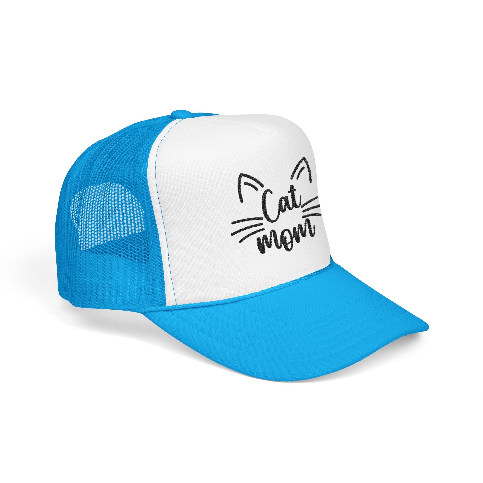 Cat Mom Foam Trucker Hat