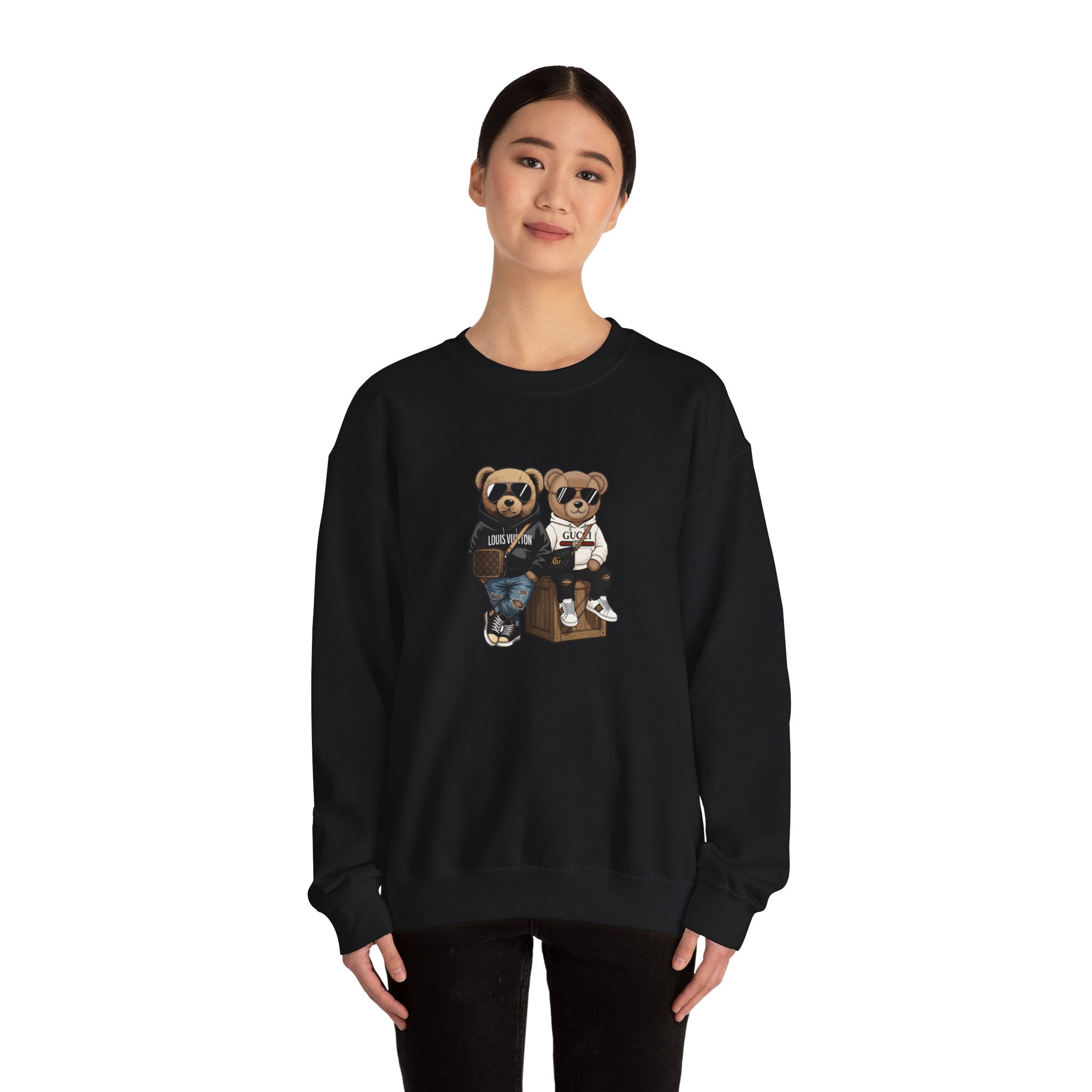 Designer Teddy Bears Unisex Heavy Blend™ Crewneck Sweatshirt