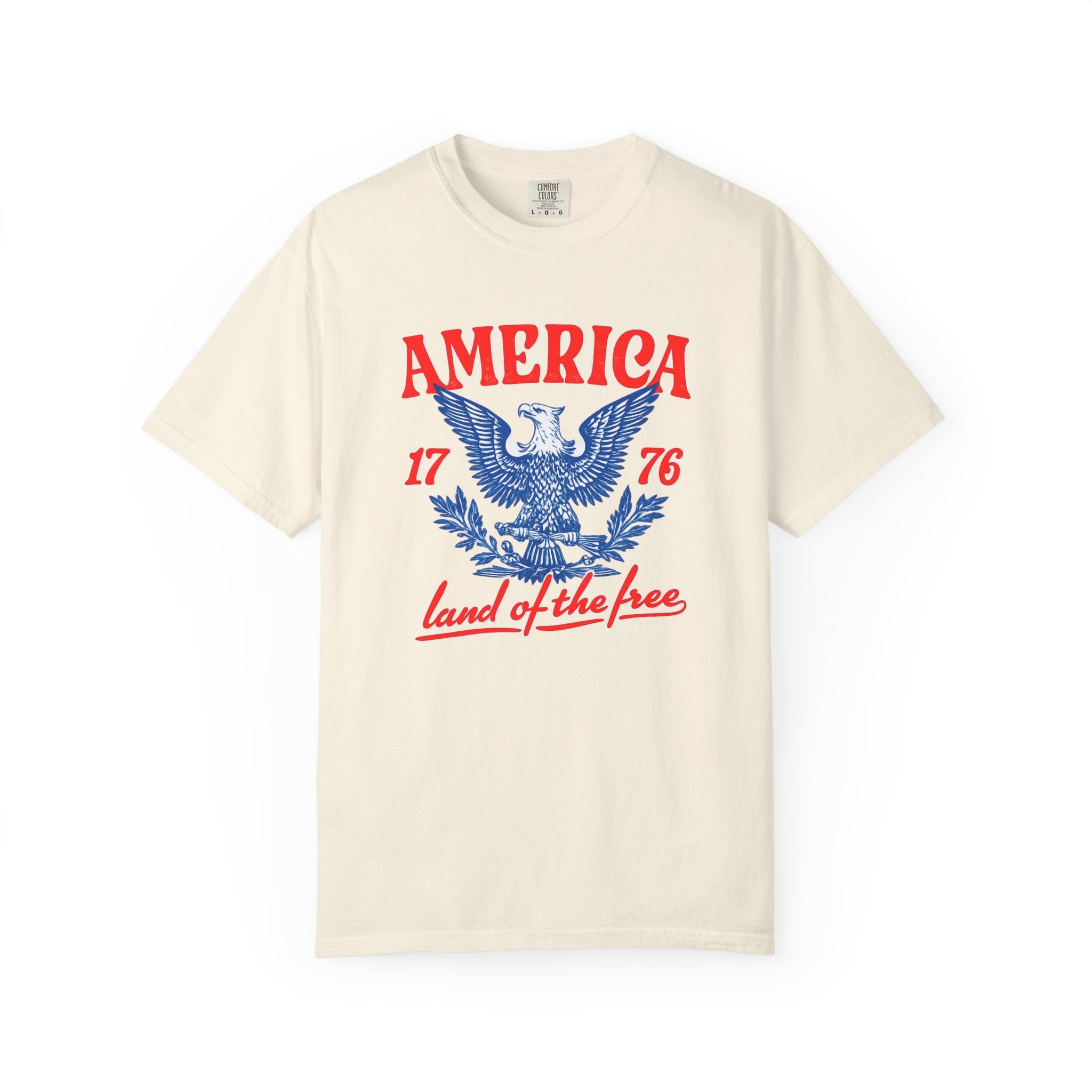 America Land of the Free Graphic Tee