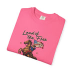 America Land of the Free Graphic T-Shirt — Patriotic