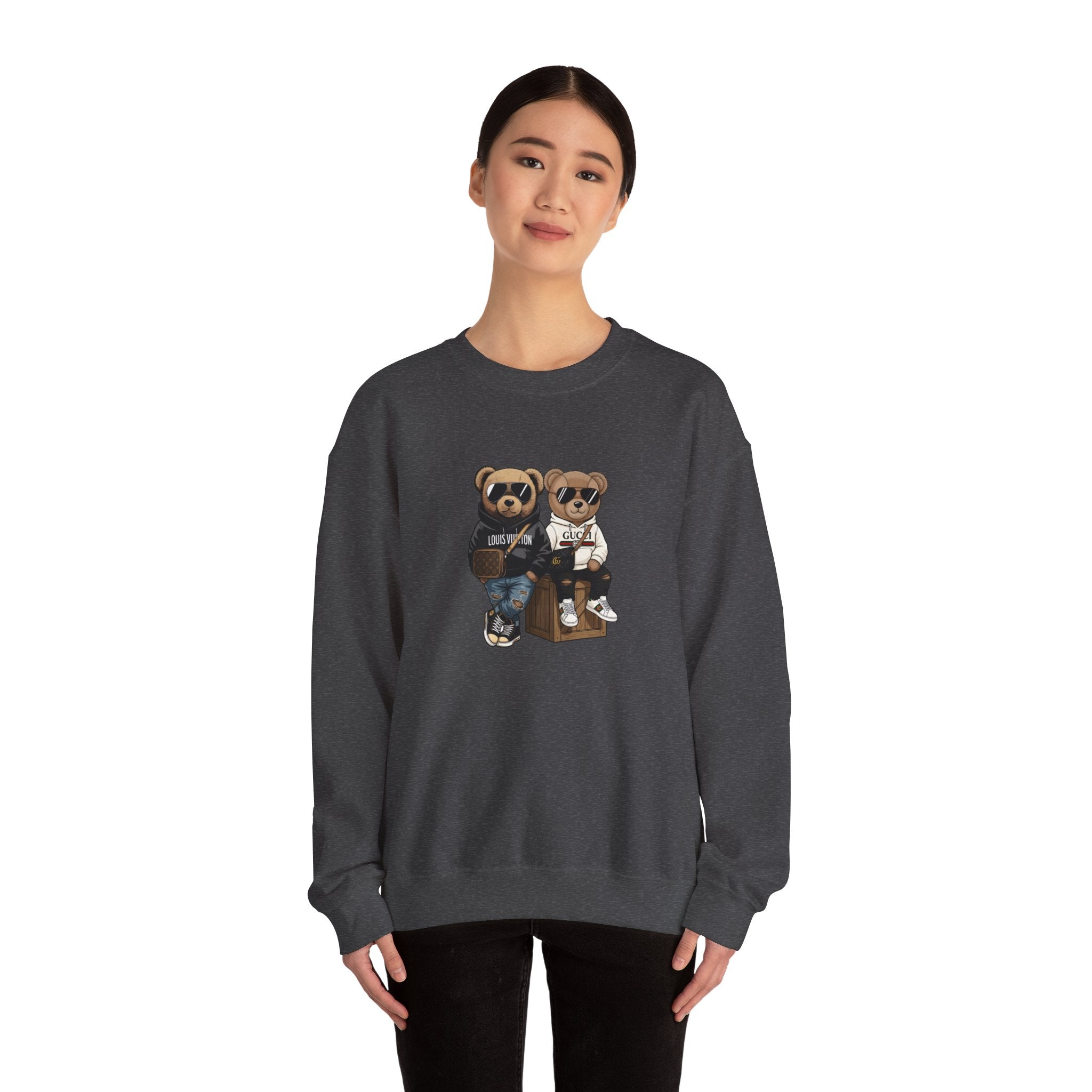 Designer Teddy Bears Unisex Heavy Blend™ Crewneck Sweatshirt