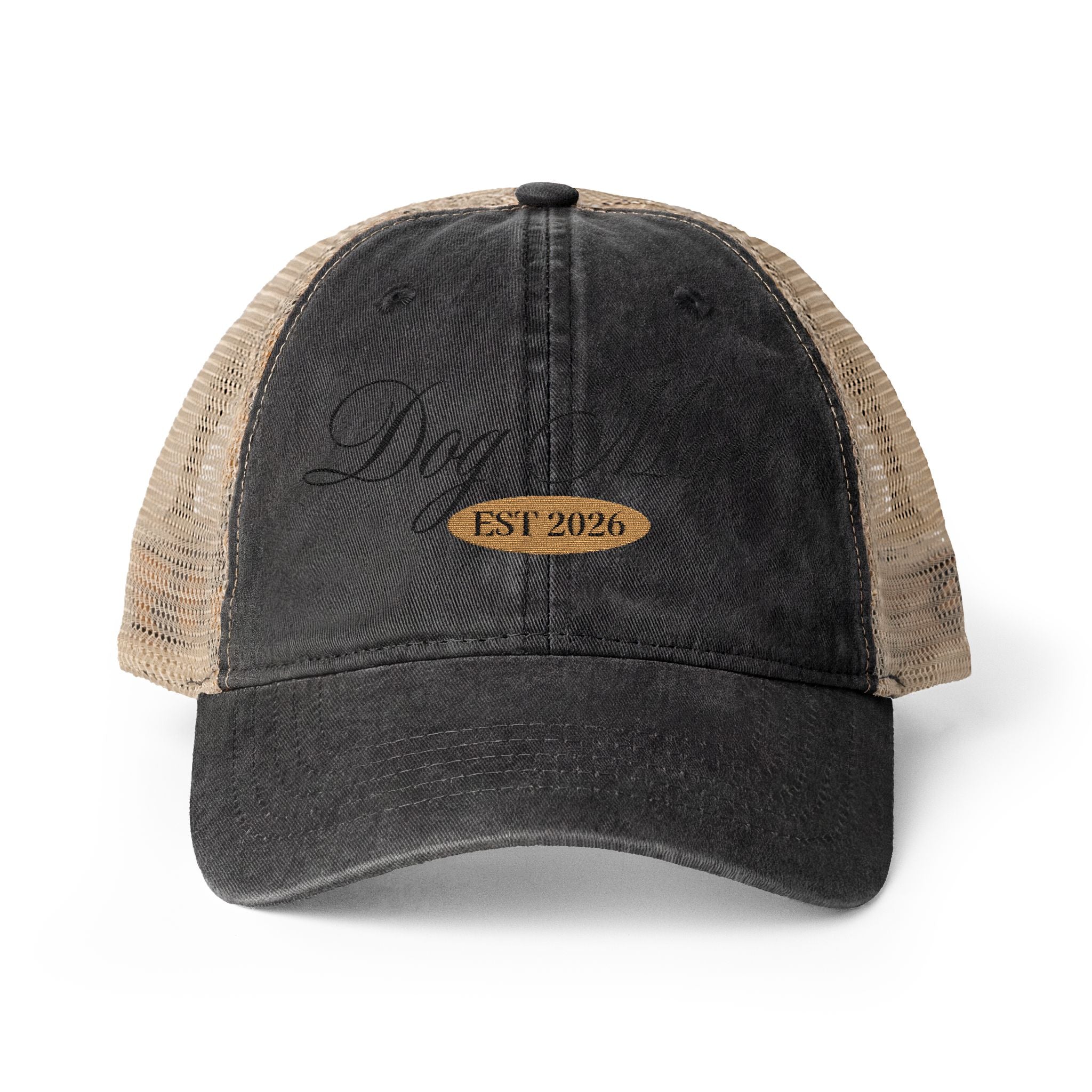 Dog Mom Women's Washed Mesh-Back Cap