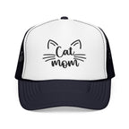 Cat Mom Foam Trucker Hat