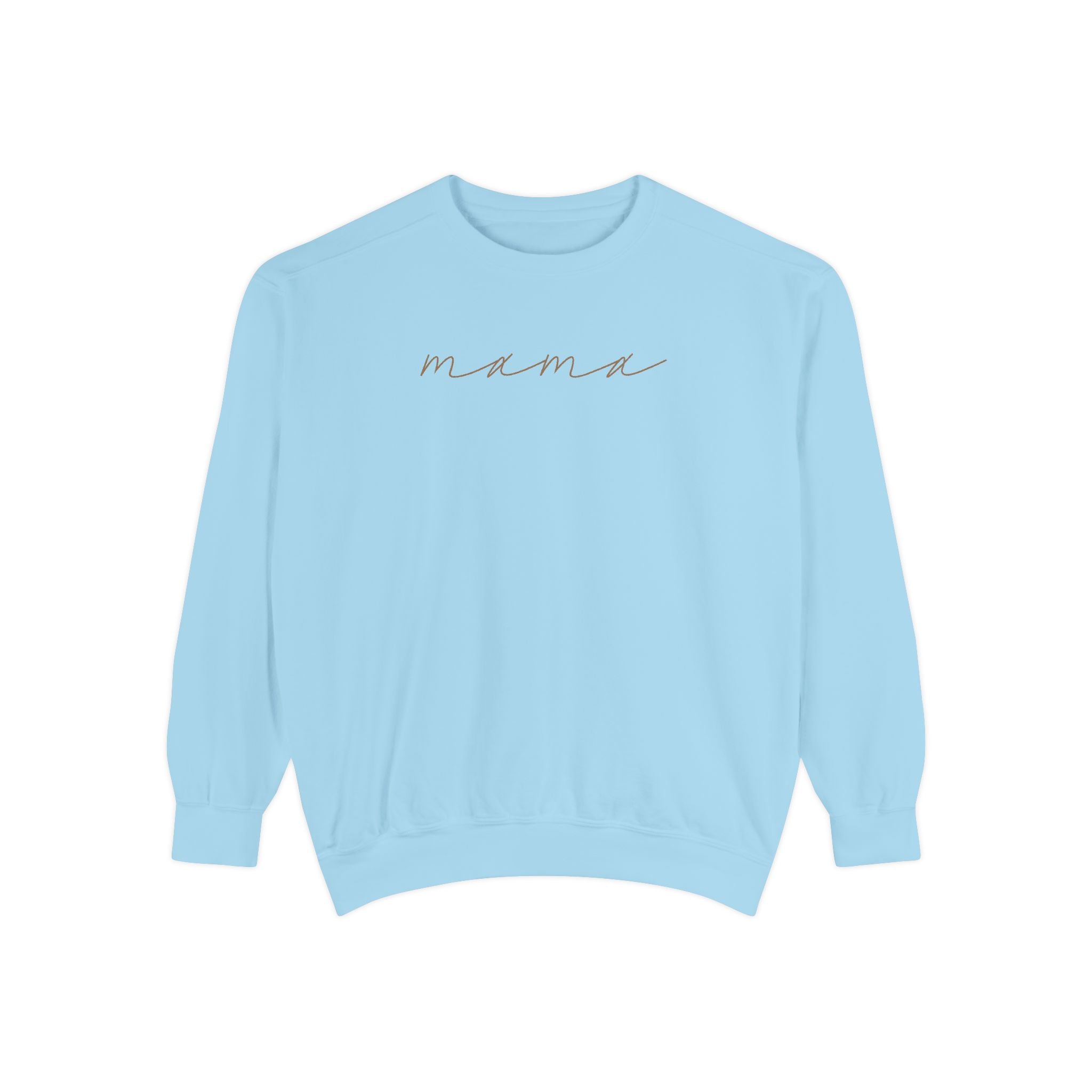 Mama Script Sweatshirt — Cozy Crewneck for New Moms & Gifts