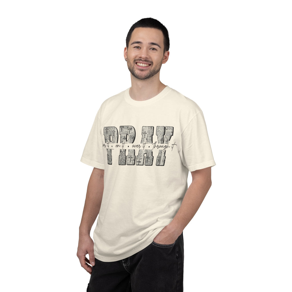 Pray T-Shirt — Vintage Block Letter Tee