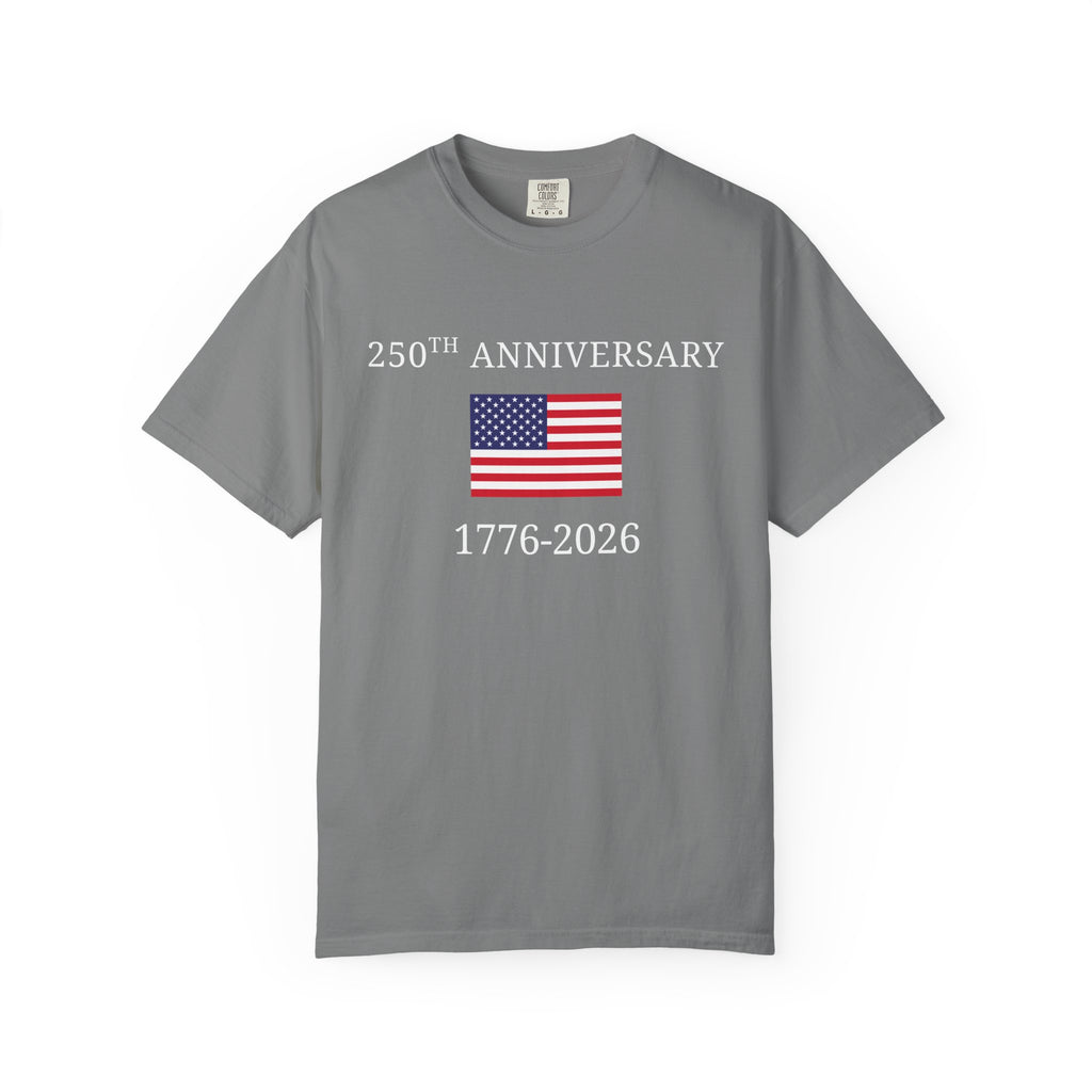 T-Shirt — 250th Anniversary USA Flag 1776-2026 Patriotic Shirt