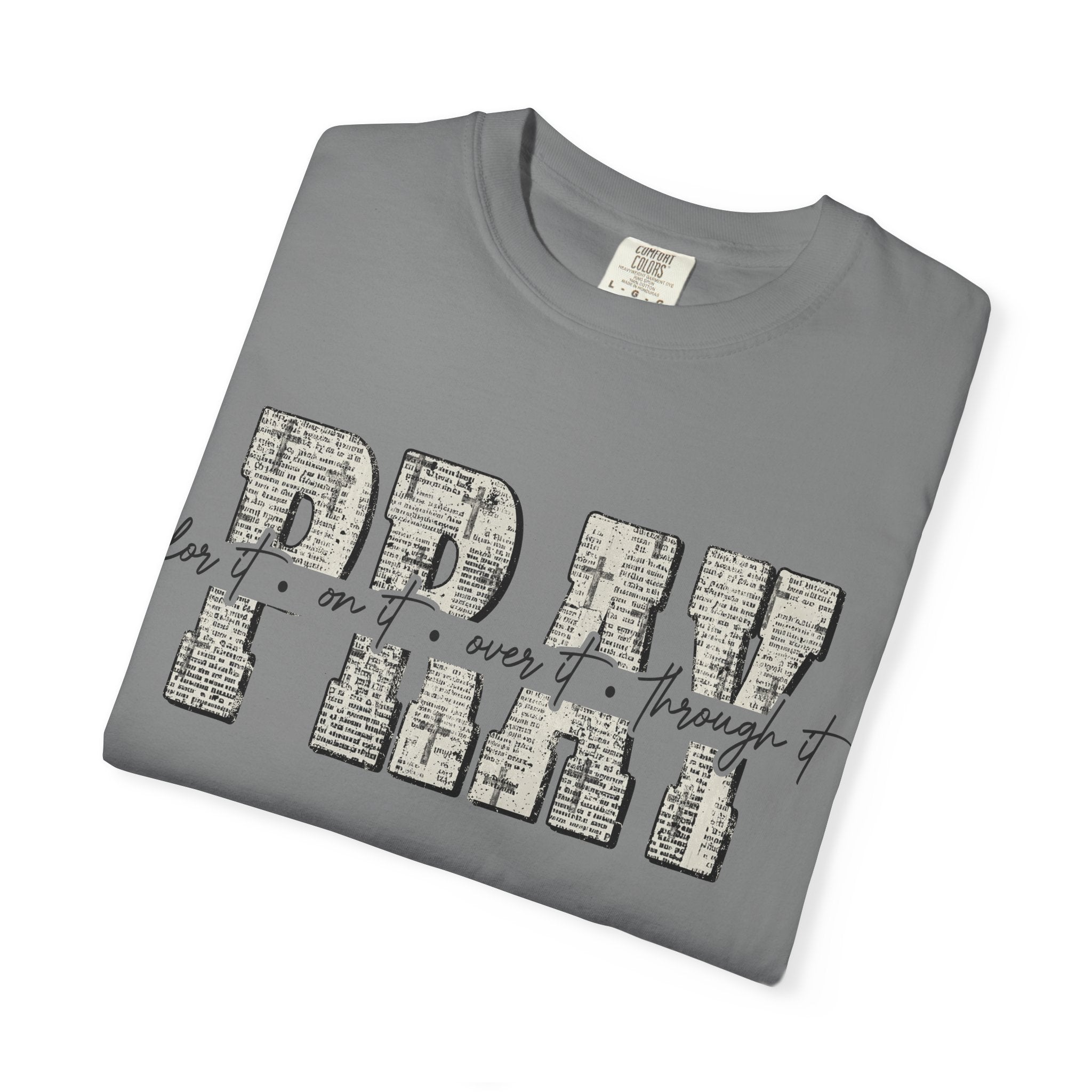 Pray T-Shirt — Vintage Block Letter Tee