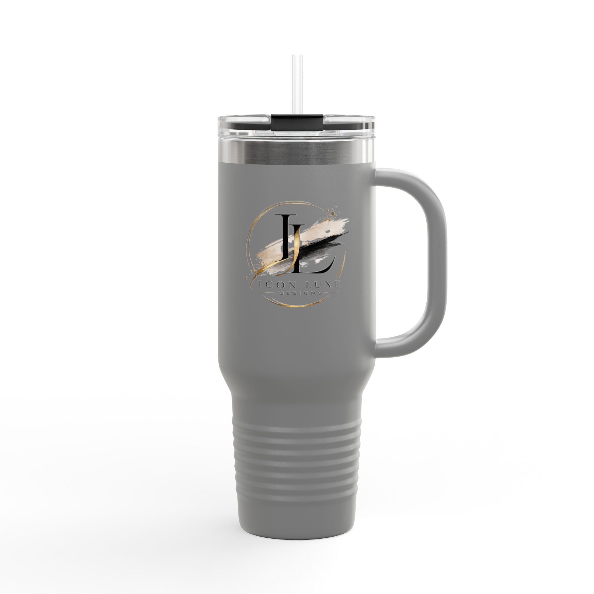 Custom 40oz Insulated Travel Mug with Handle