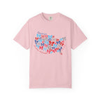 USA Map T-Shirt —  Patriotic Tee