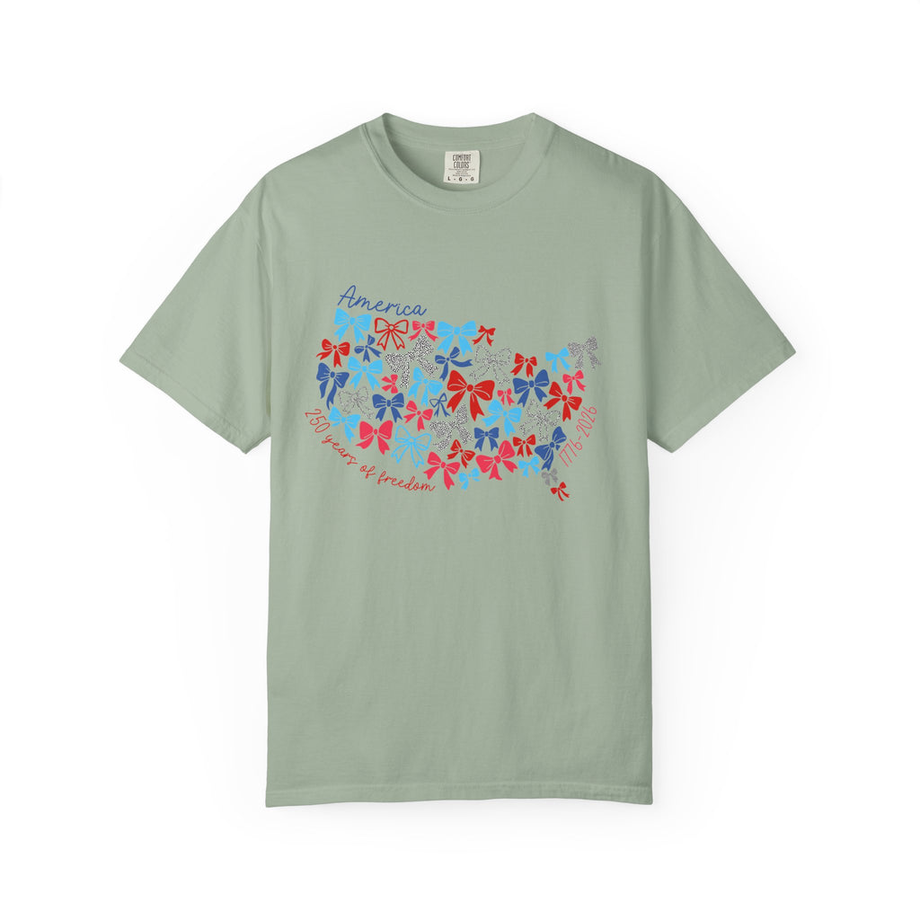 USA Map T-Shirt —  Patriotic Tee