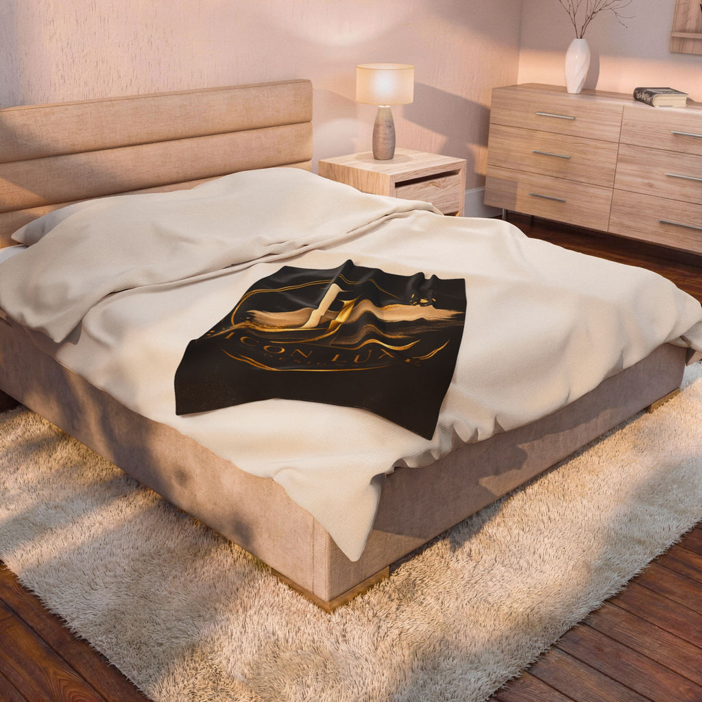 Custom Velveteen Plush Blanket