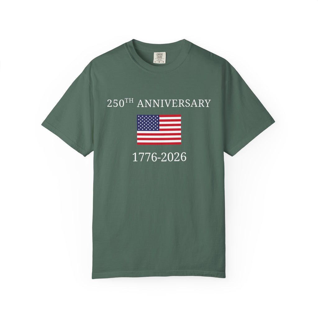 T-Shirt — 250th Anniversary USA Flag 1776-2026 Patriotic Shirt