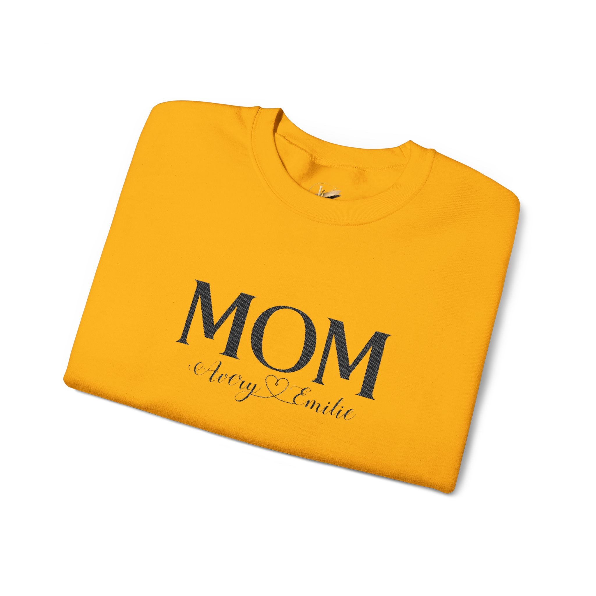 Custom Mom with Kids Names Sweatshirt